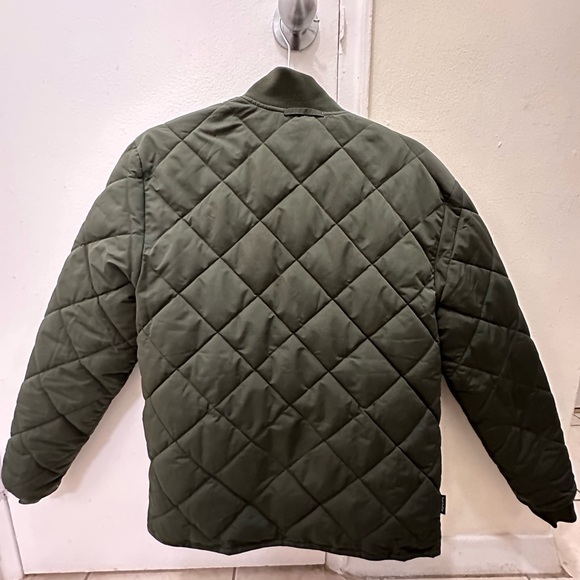 Frank and Oak reversible bomber in olive - Picture 7 of 7